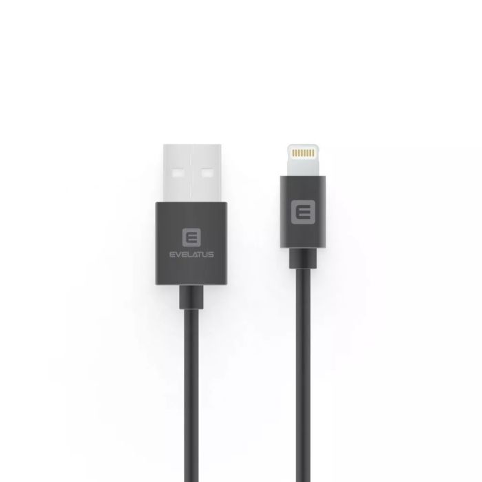 Evelatus Lightning cable 2M /MFI07 Black