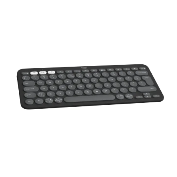 Logitech Pebble Keys 2 K380s Keyboard US Graphite/L920-011851