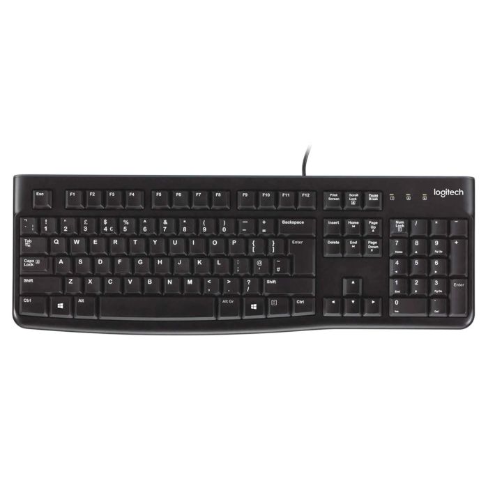 Logitech K120 Corded Keyboard Black/L920-002506