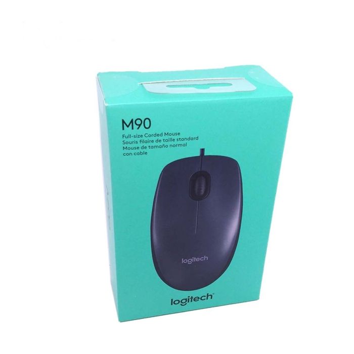 Logitech M90 Corded Mouse Grey/L910-001793