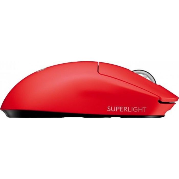 Logitech PRO X SUPERLIGHT Wles Mouse Red/L910-006784