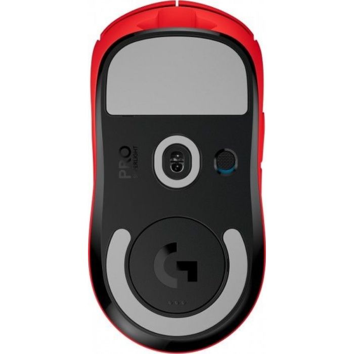 Logitech PRO X SUPERLIGHT Wles Mouse Red/L910-006784
