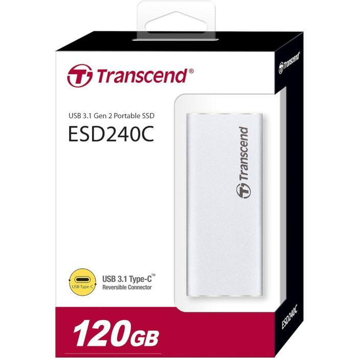Transcend External SSD 120GB USB3.1(TS120GESD240C)