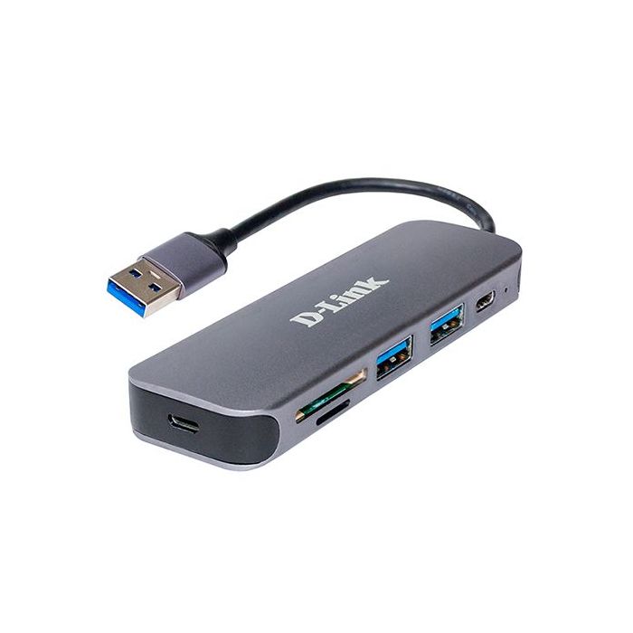 D-Link USB 3.0 +USB-C+Card Reader /DUB-1325