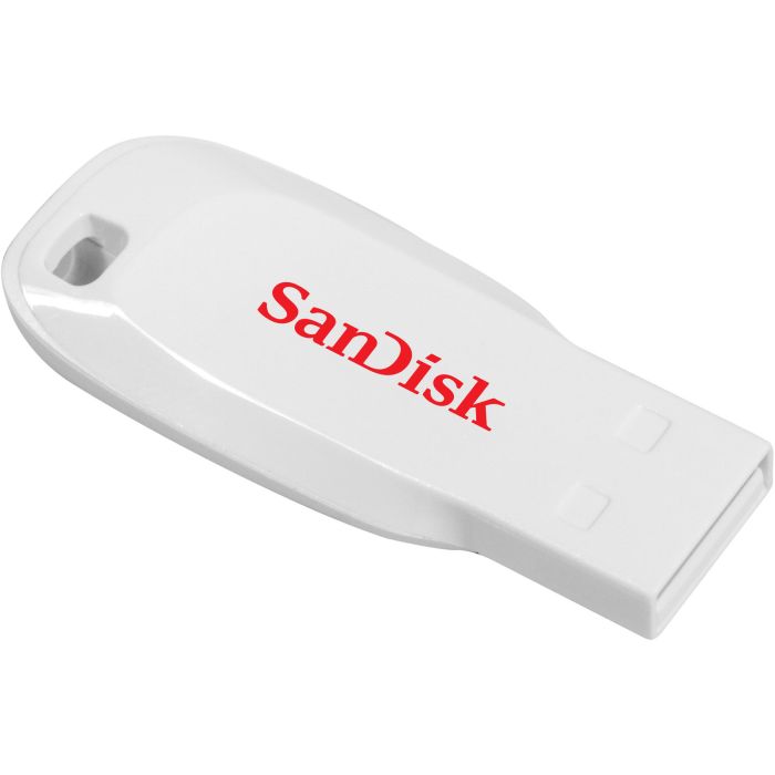 SanDisk Cruzer Blade 16GB White(SDCZ50C-016G-B35W)