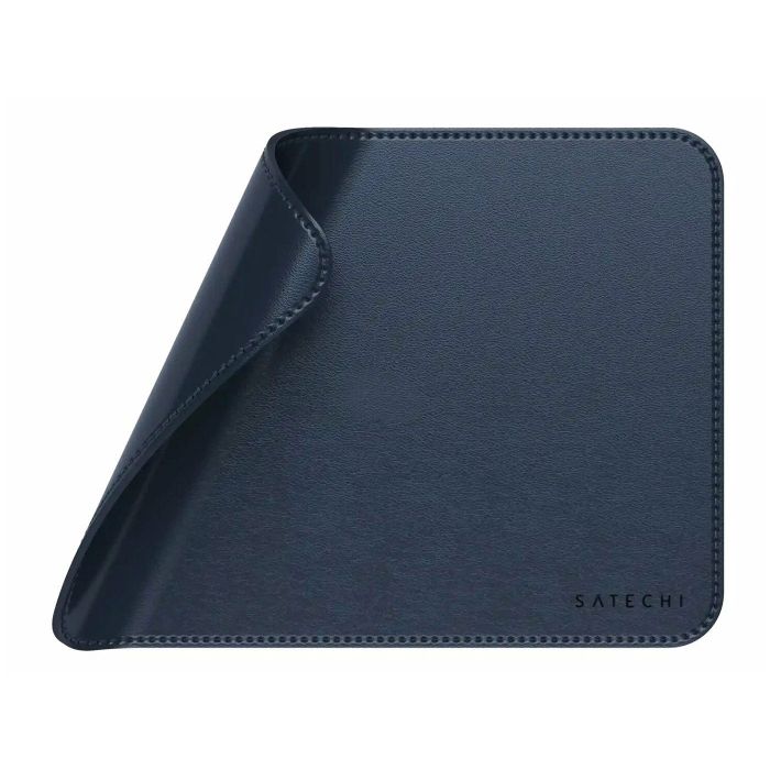 Satechi Vegan-Leather Premium Mouse Pad (Blue) / ST-LMPB