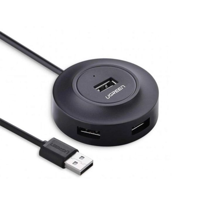 UGREEN USB 2.0 Hub 4 Ports 1m Black /20277