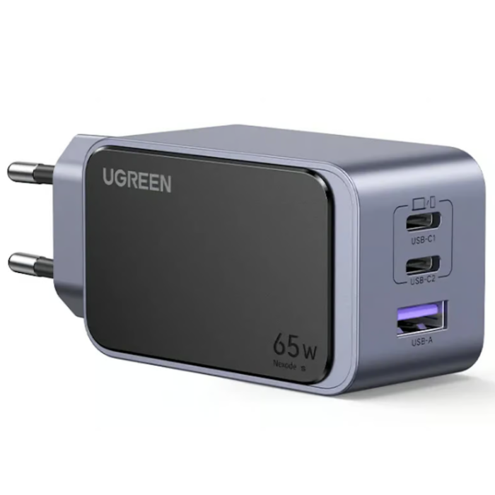 UGREEN 65W Nexode S USB-A+2*USB-C GaN Tech Fast Charger /35042