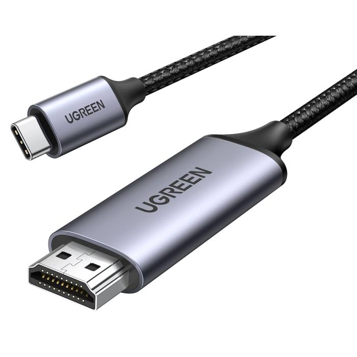 UGREEN USB-C to HDMI M/M Cable 4K60Hz/1080P144Hz, Compatible with Thunderbolt 3 1.5m/50570