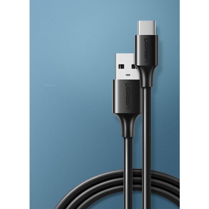 UGREEN USB-A 2.0 to USB-C Cable Nickel Plating 1m (Black) /60116
