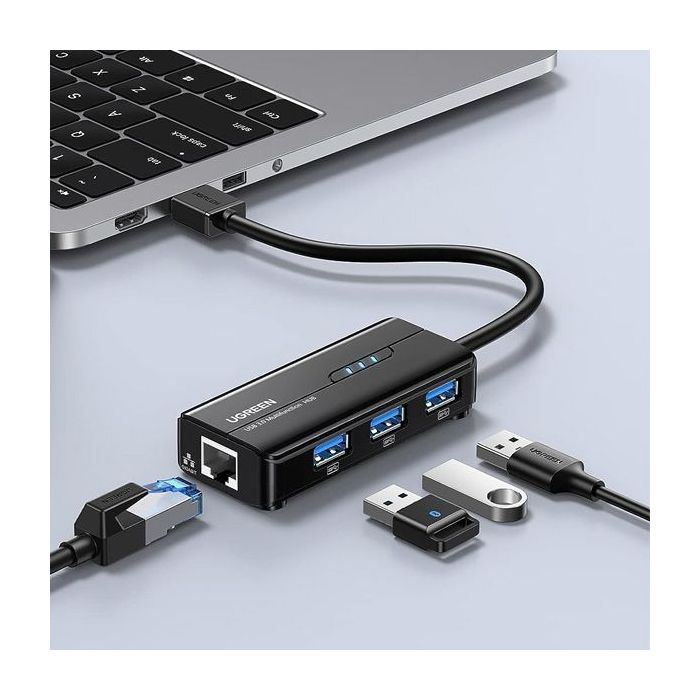 UGREEN USB 3.0 Hub with Gigabit Ethernet Adapter /20265