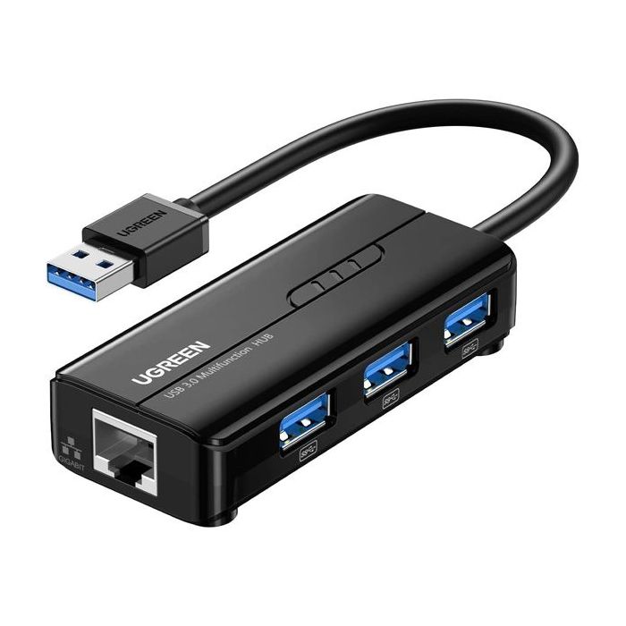 UGREEN USB 3.0 Hub with Gigabit Ethernet Adapter /20265