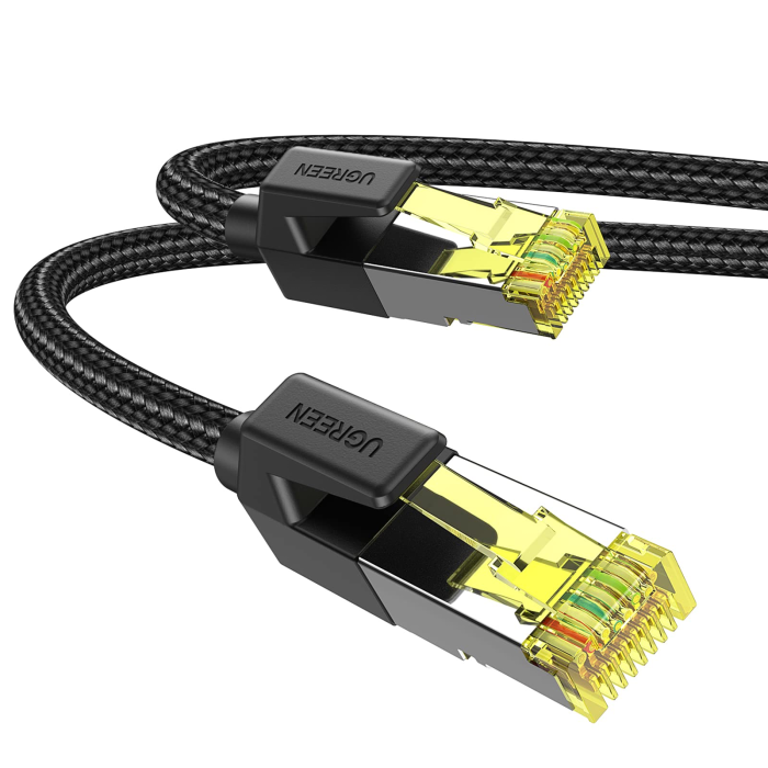 UGREEN Cat 7 Ethernet Cable Braided Pure Copper, 10m (Black) /30791