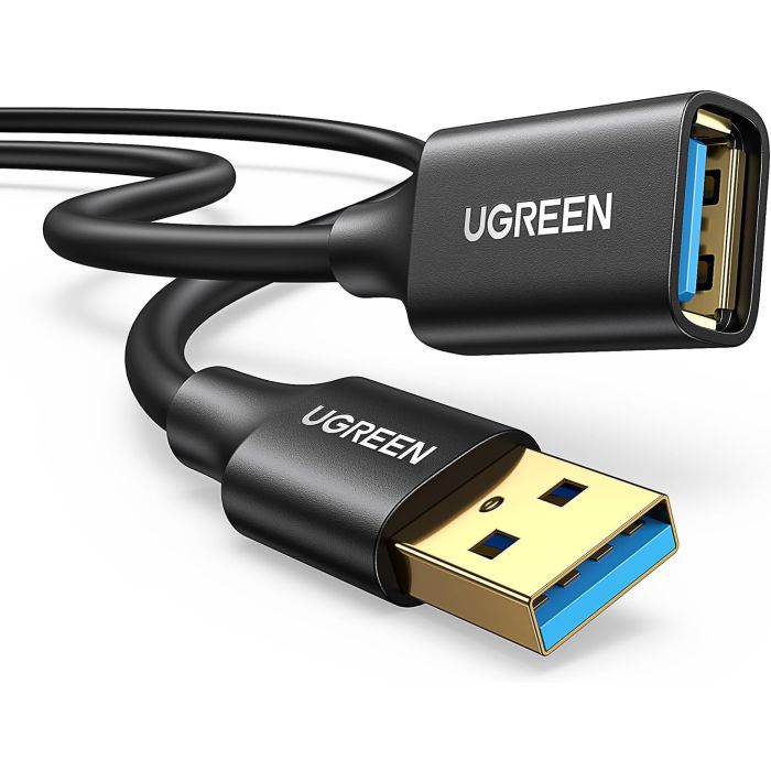 UGREEN USB 3.0 Extension Male To Female Cable 2m up to 5Gbps (Black)/10373