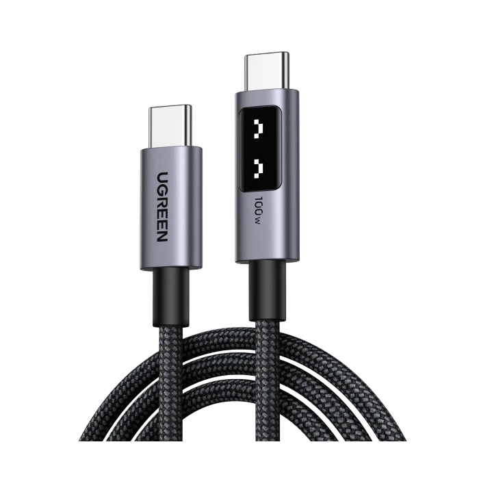 UGREEN USB C to USB C Cable 100W Fast Charging Cable Type C with LED Display 2m/35512