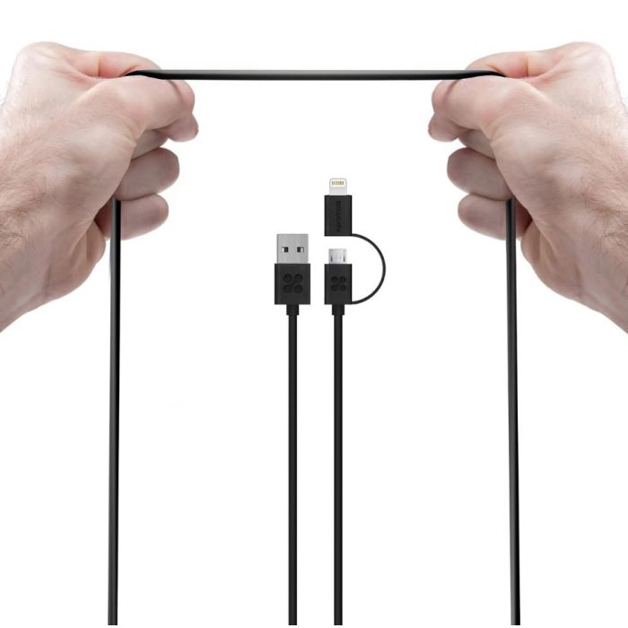 Promate LINKMATE.DUO/Black sync.cable