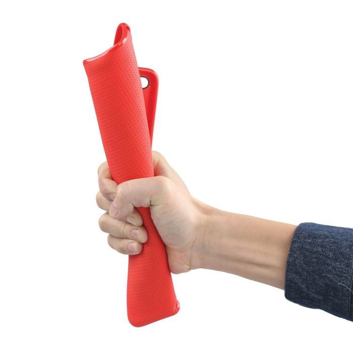 Promate FLEXI-AIR2.RED RUBBERIZED ANTI-SLIP CASE