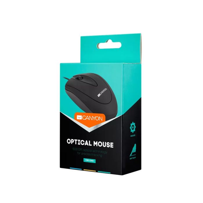 Canyon CNE-CMS1/Wired Mouse Black