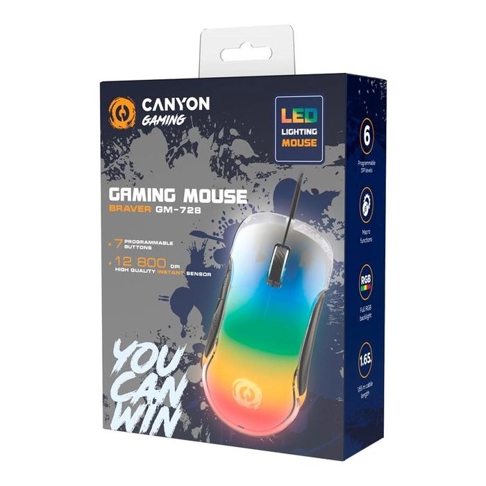 Canyon CND-SGM728/Gaming Mouse BLK