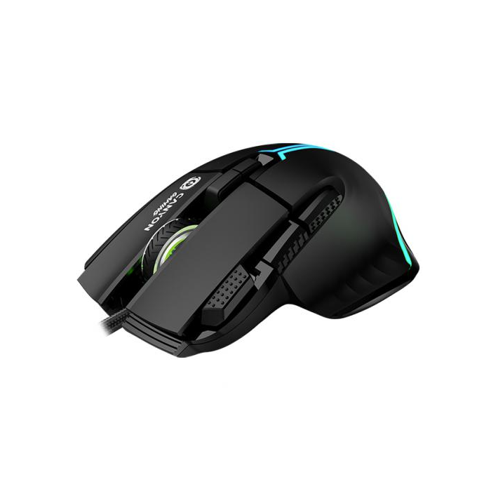 Canyon CND-SGM636B/RGB 9buttons Wired Black
