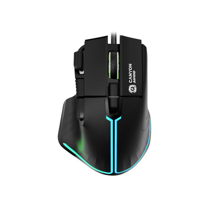 Canyon CND-SGM636B/RGB 9buttons Wired Black