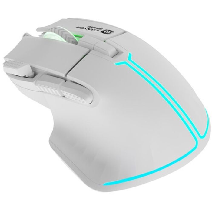 Canyon CND-SGM636W/RGB 9buttons Wired White