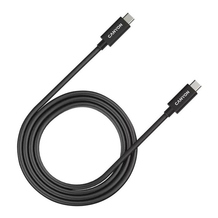 Canyon CNS-USBC44B/TYPE-C cable 40G 1m Blk