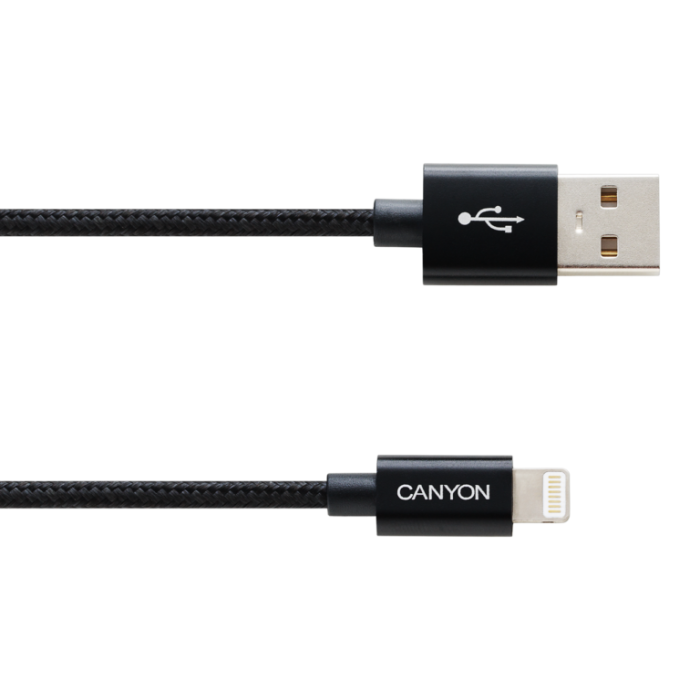 Canyon CNE-CFI3B/Black Lightning Cable 1m