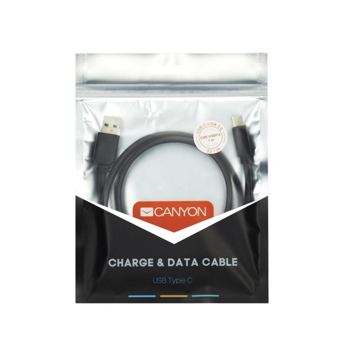 Canyon CNE-USBC4B/Type C Cable 1m Black