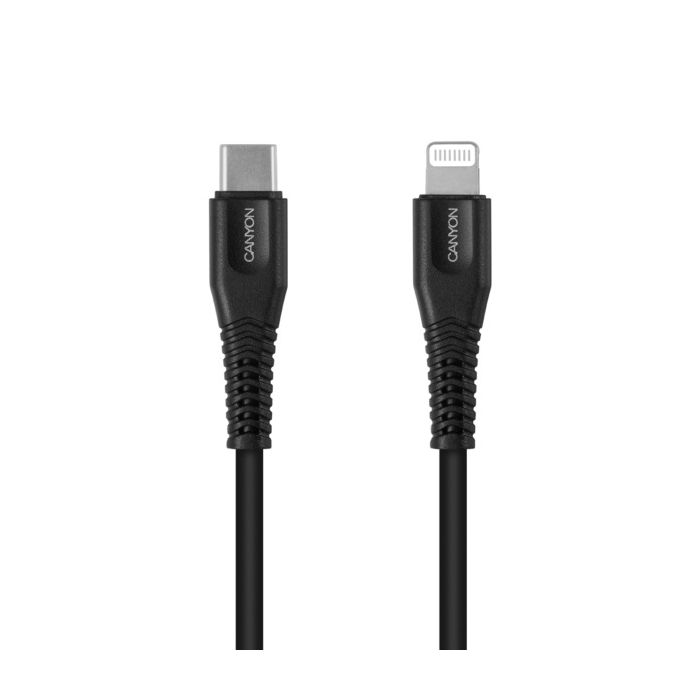 Canyon CNS-MFIC4B/Black USB Type-C - Lightning