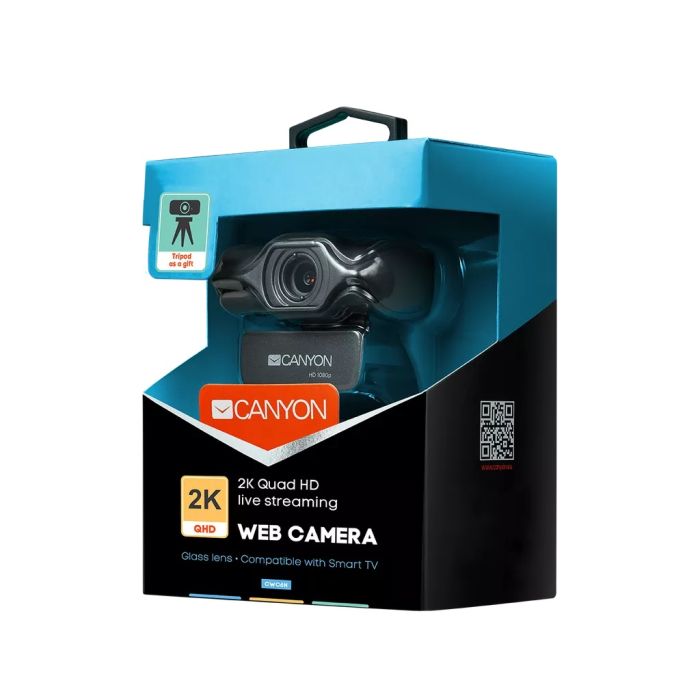 Canyon CNS-CWC6N/C6 2k Ultra full HD Webcam