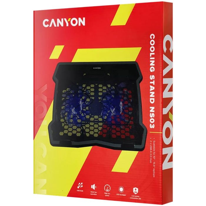 Canyon CNE-HNS03/Cooling stand dual-fan