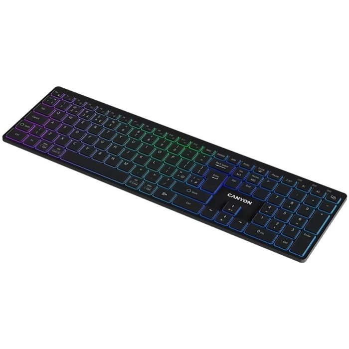 Canyon CNS-HBTK11B/RGB Dual Mode Wireless keyboard Black