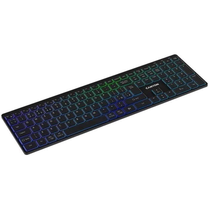 Canyon CNS-HBTK11B/RGB Dual Mode Wireless keyboard Black