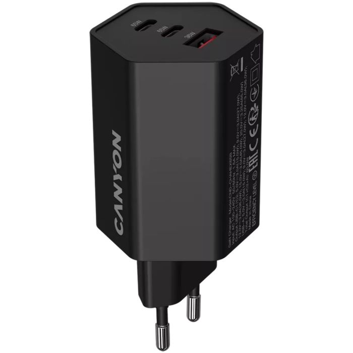 Canyon CND-CHAHEX65B/65 GaN Charger Black