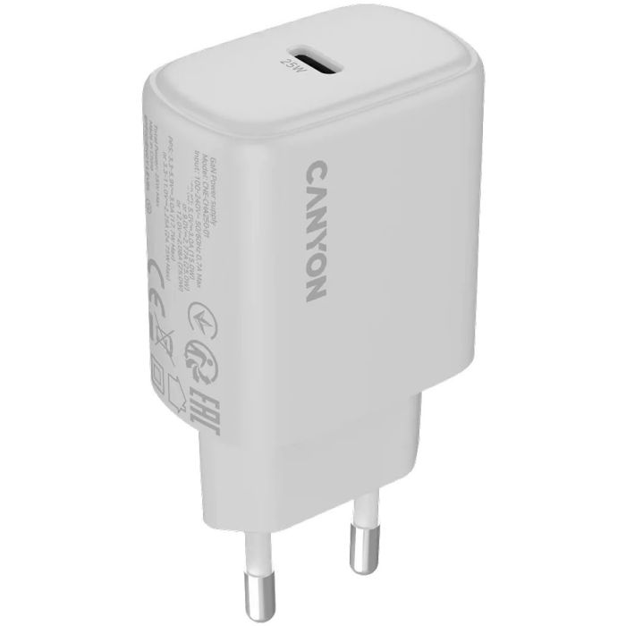 Canyon CNE-CHA250-01/ 25W Charger White