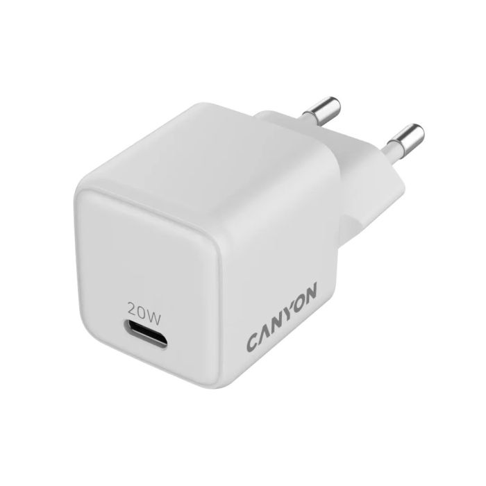 Canyon CNS-CUW20C/GaN Charger 20W 1xPD EU White