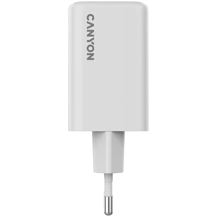 Canyon GaN 65W Wall Charger, 2xUSB-C, 1xUSB-A, White /CNS-CUW65ACC