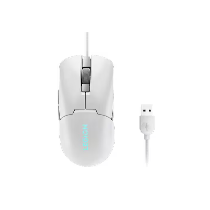 Lenovo Legion M300s RGB Gaming Mouse, White / GY51H47351