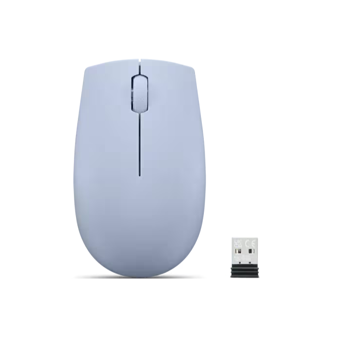 Lenovo 300 Wireless Compact Mouse, Frost Blue with battery / GY51L15679