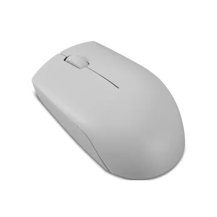 Lenovo 300 Wireless Compact Mouse, Arctic Grey) with battery / GY51L15678