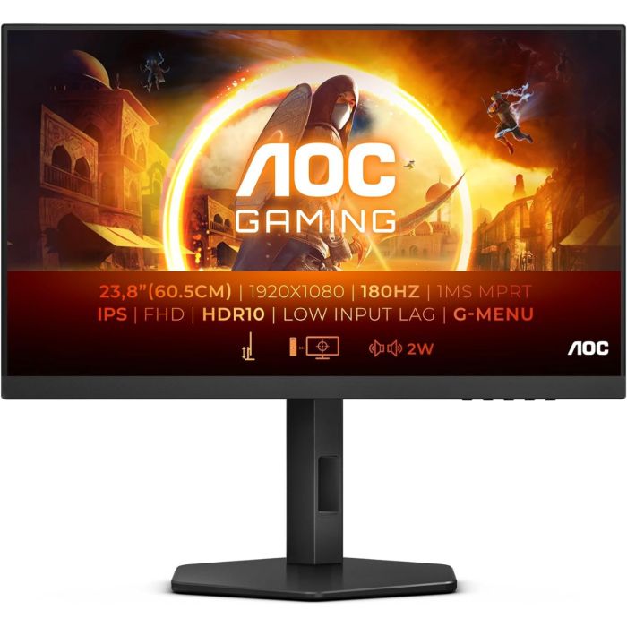 AOC Gaming 23,8" Fast IPS 24G4X Black@