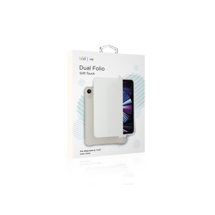 VLP Dual Folio iPad mini 6 2021 White /vlp-PCPAD21-M6WH