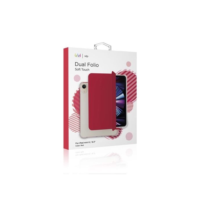VLP Dual Folio iPad mini 6 2021 Red /vlp-PCPAD21-M6RD