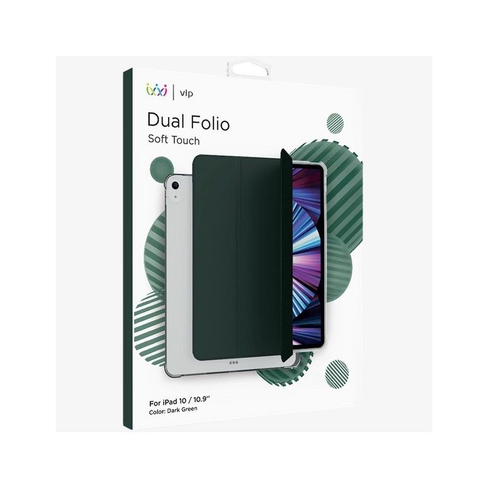 VLP Dual Folio Case iPad 10 Gen Dark Green /1054003