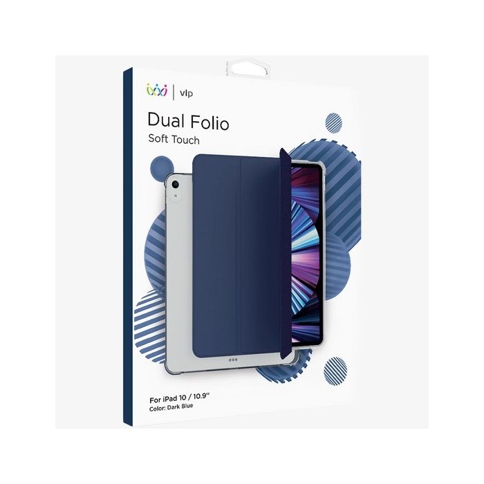VLP Dual Folio Case iPad 10 Gen Dark Blue /1054002
