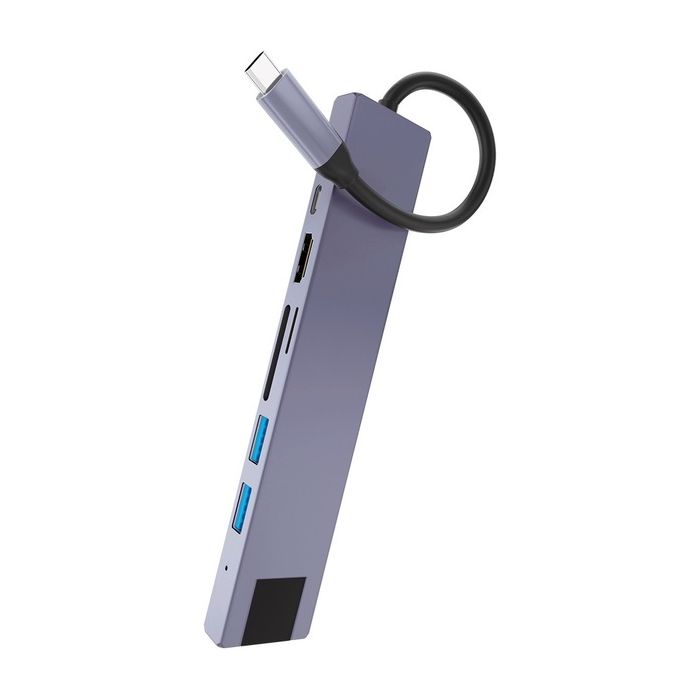 VLP USB-C Multiport Hub 7 in 1 Graphit /1082001