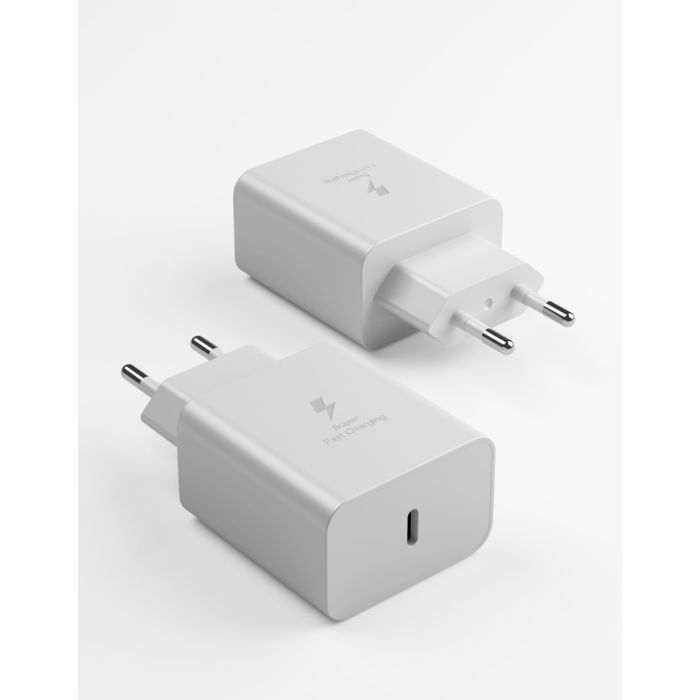 VLP Super Fast Charger 45W USB-C, GaN, PD, PPS, White / 1072004