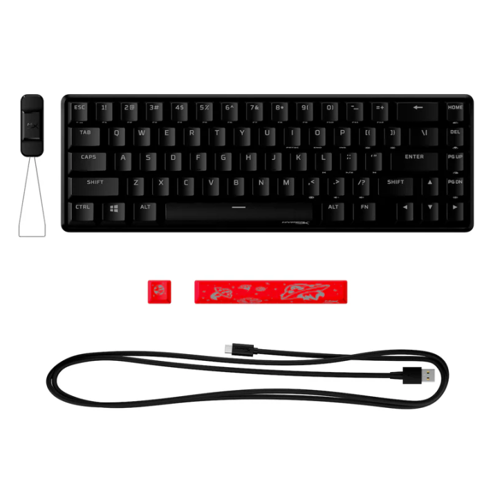 HyperX Alloy Origins 65 HyperX Red, RU layout (4P5D6AX#ACB)