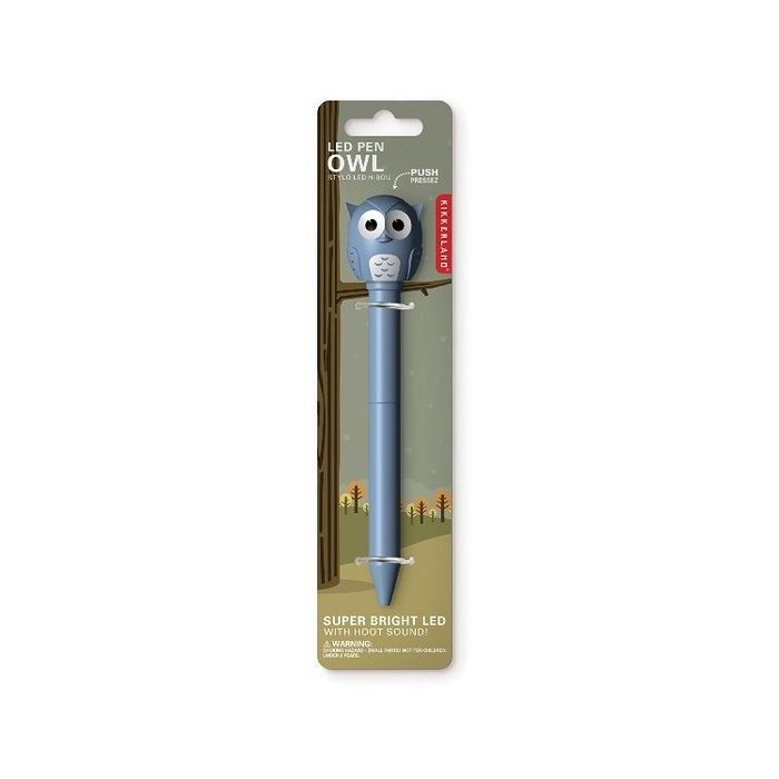 Kikkerland 4426-EU OWL LED PEN IN TUB